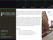 Tablet Screenshot of forestparkny.com